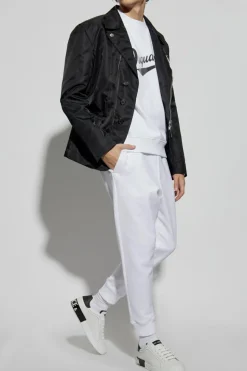 Dsquared2 WHITE Cotton sweatpants