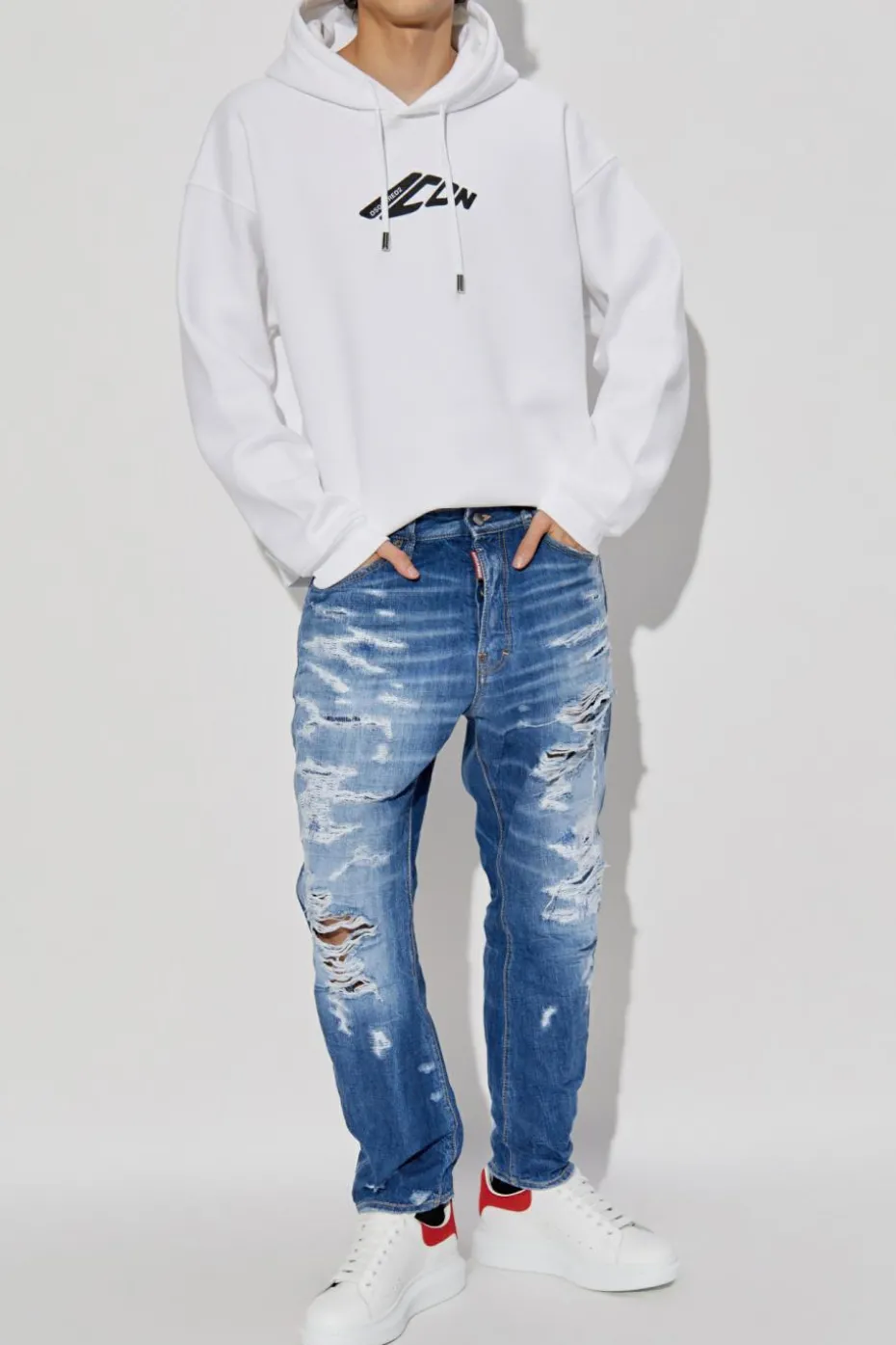 Dsquared2 WHITE Hoodie