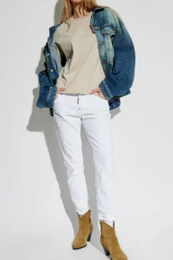 Dsquared2 WHITE Jeans Cool Girl