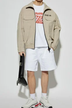 Dsquared2 WHITE Logo shorts