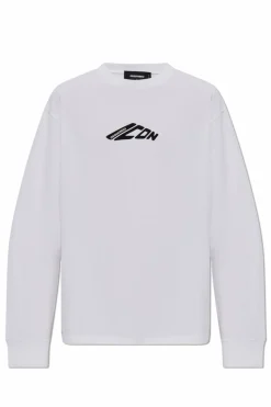 Dsquared2 WHITE Long sleeve T-shirt