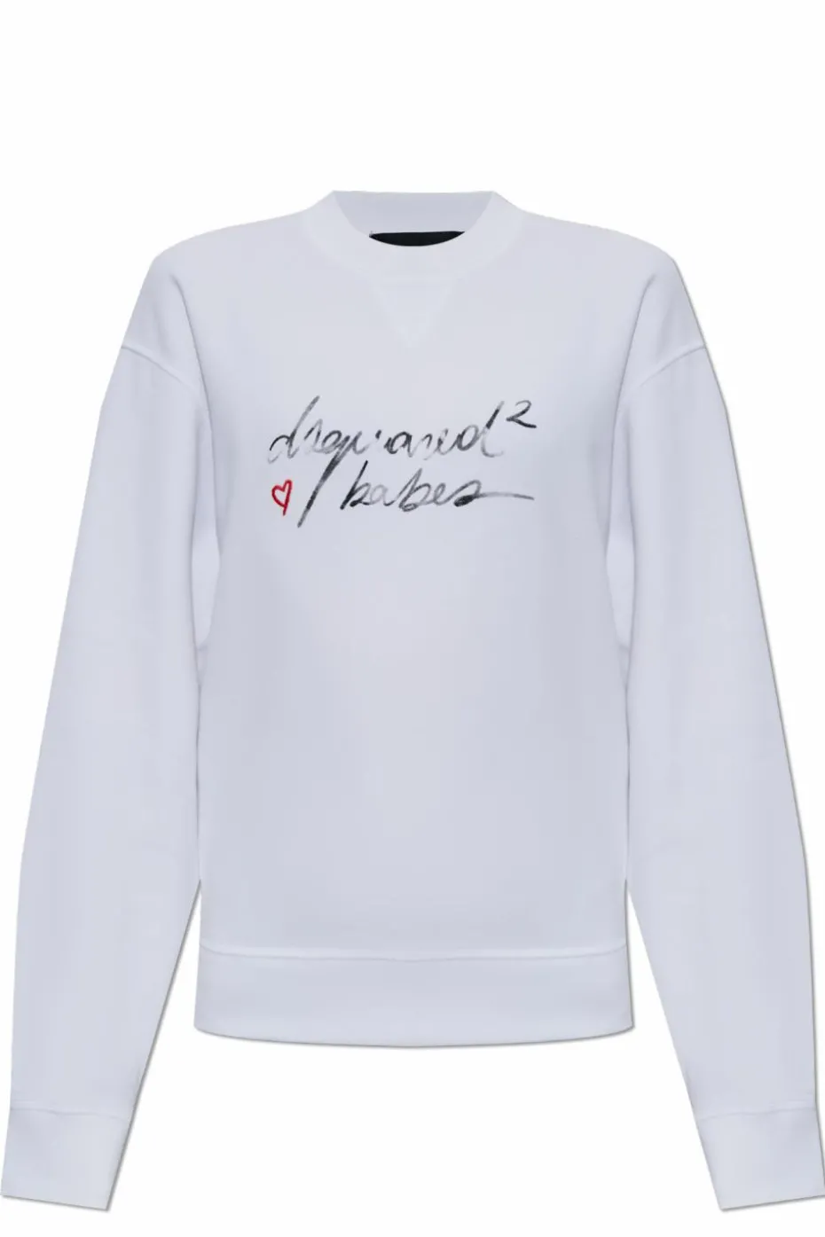 Dsquared2 WHITE Printed sweatshirt
