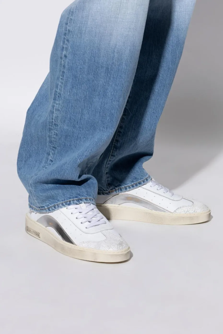 Dsquared2 WHITE "Rider" sports shoes