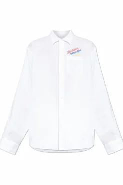 Dsquared2 WHITE Shirt capsule `Summer Lovers`