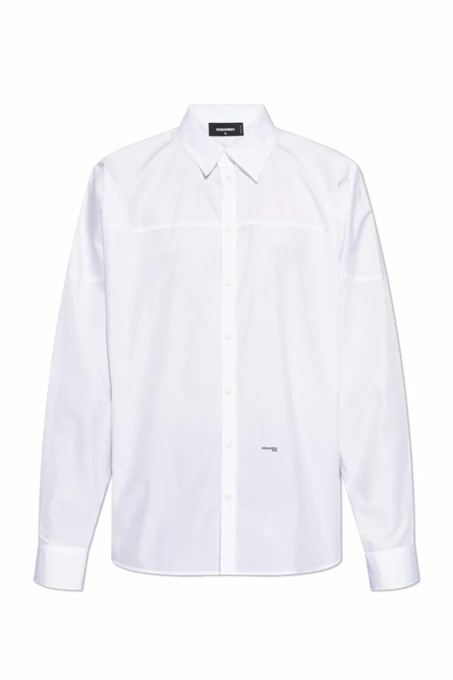 Dsquared2 WHITE Shirt with printed logo