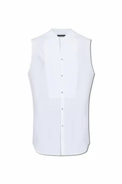 Dsquared2 WHITE Sleeveless shirt