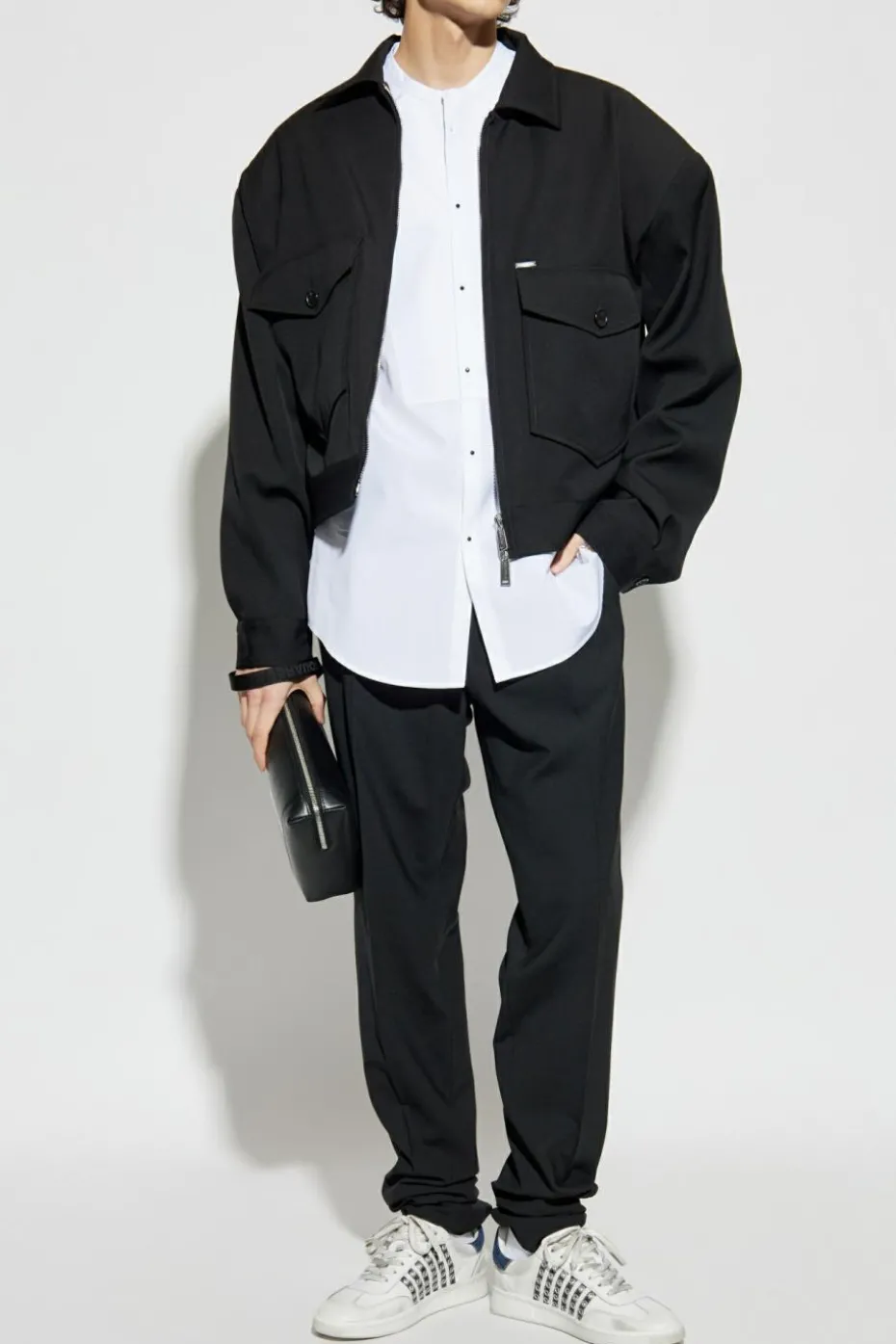 Dsquared2 WHITE Sleeveless shirt