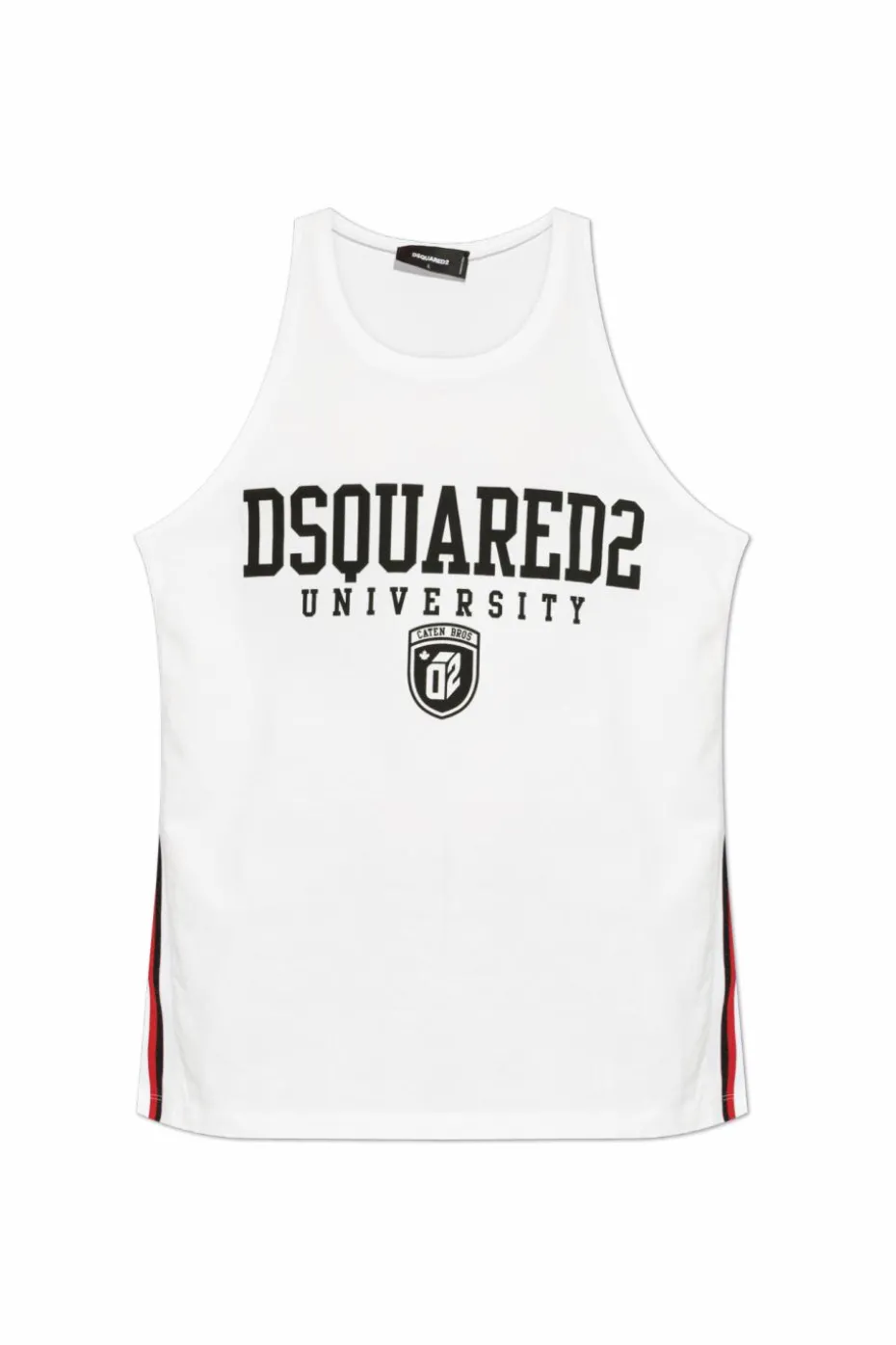 Dsquared2 WHITE Sleeveless T-shirt