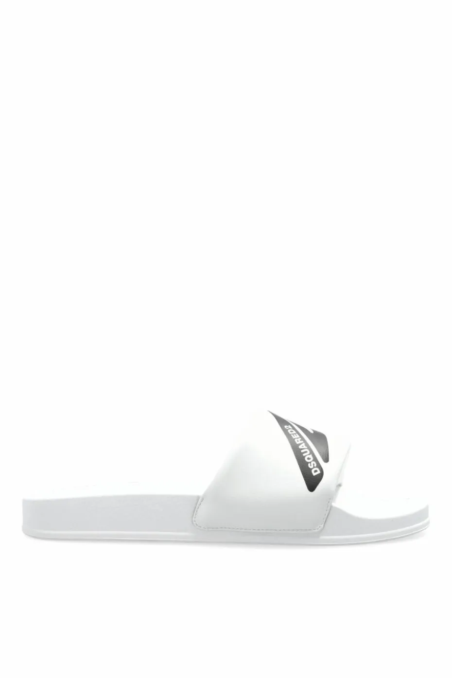 Dsquared2 WHITE Slippers with logo