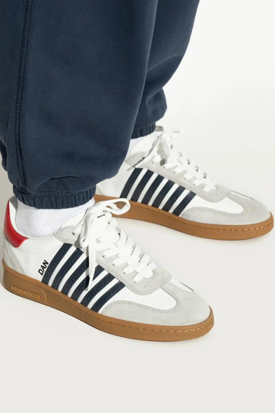 Dsquared2 WHITE Sports shoes "Boxer"