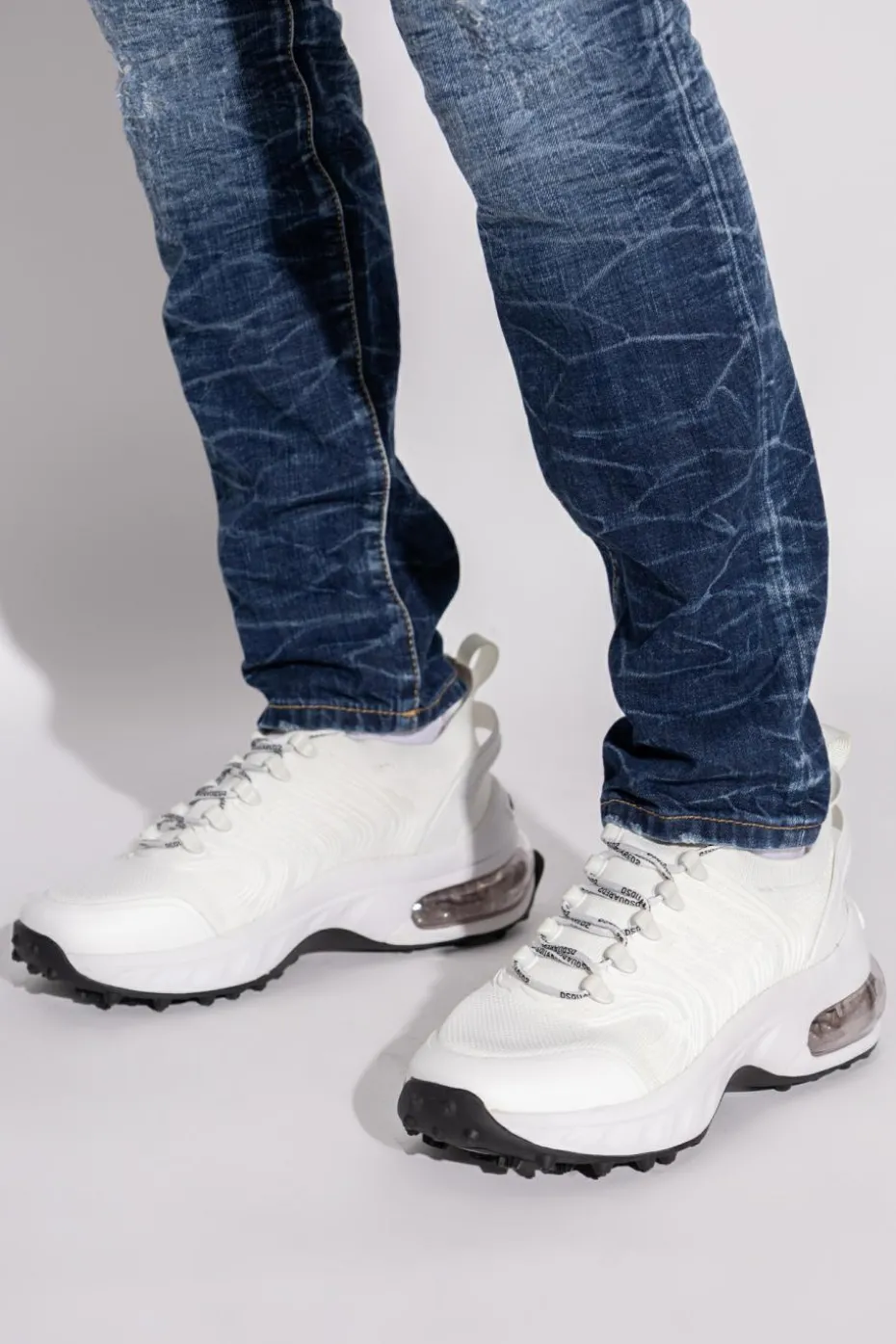 Dsquared2 WHITE Sports shoes "Bubble"