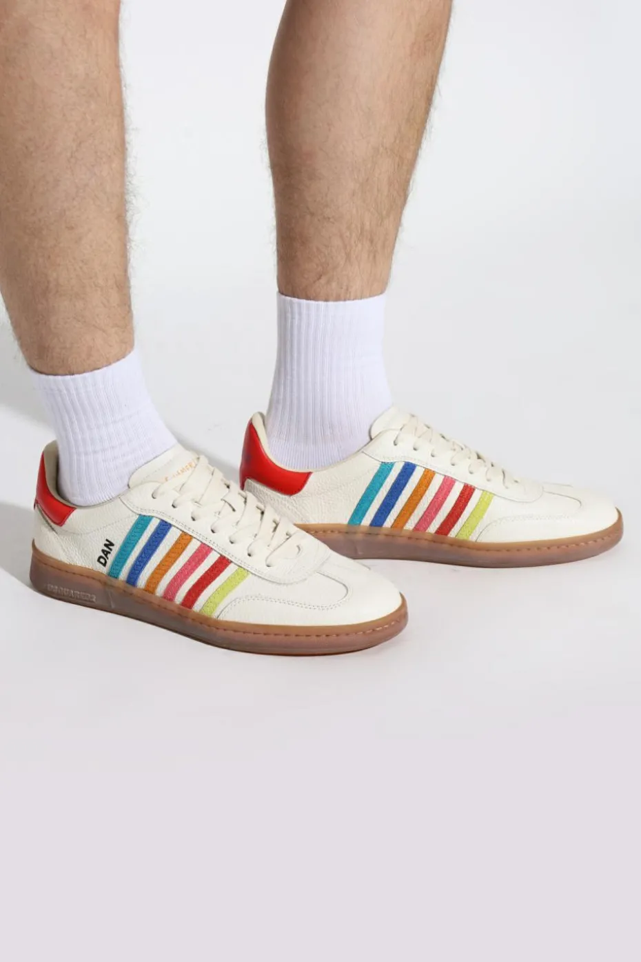 Dsquared2 WHITE Sports shoes capsule `Summer Lovers`
