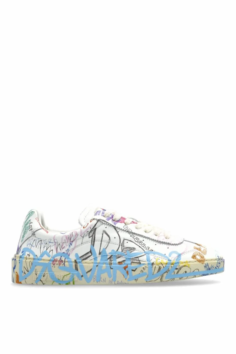 Dsquared2 WHITE Sports shoes "Rider"