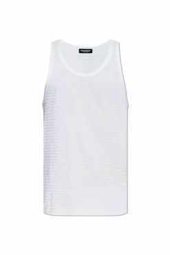 Dsquared2 WHITE Top from the 'Underwear' collection