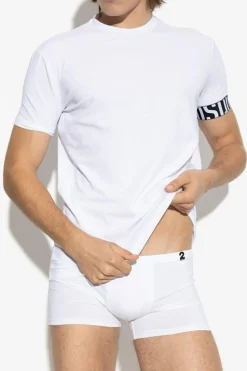 Dsquared2 WHITE T-shirt from the 'Underwear' collection