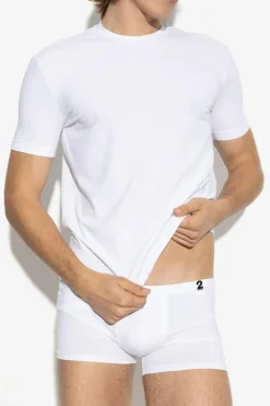 Dsquared2 WHITE T-shirt from the "Underwear" collection