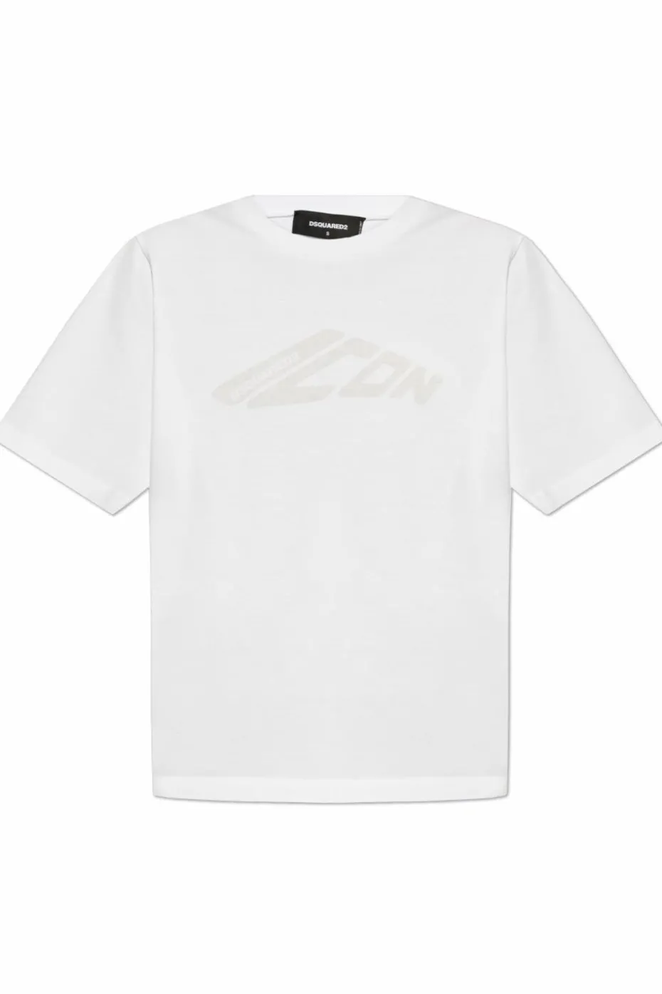 Dsquared2 WHITE T-shirt with printed logo