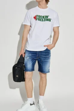 Dsquared2 WHITE T-shirt with logo