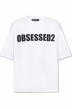 Dsquared2 WHITE T-shirt with logo