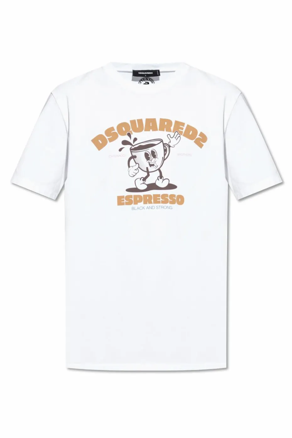 Dsquared2 WHITE T-shirt with logo