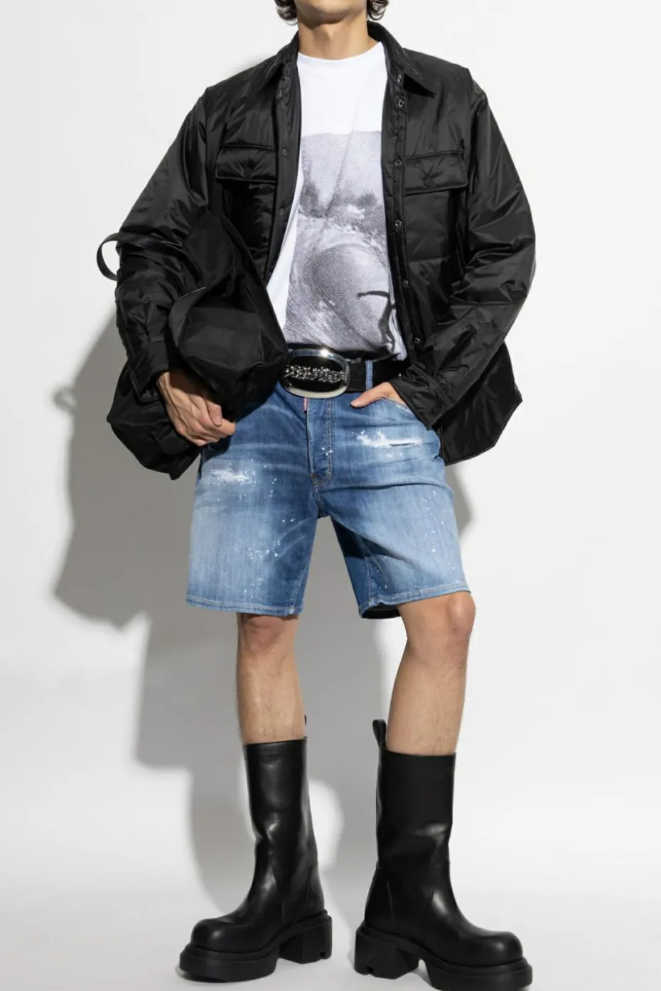 Dsquared2 WHITE T-shirt with print