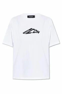 Dsquared2 WHITE T-shirt with logo