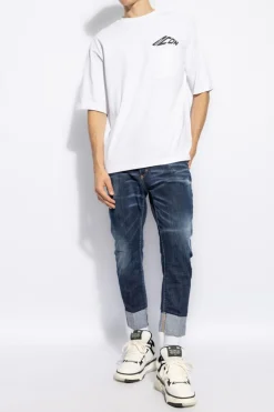 Dsquared2 WHITE T-shirt with logo
