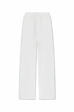 Dsquared2 WHITE Wide-leg pleated pants