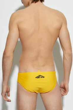 Dsquared2 YELLOW Swim Briefs