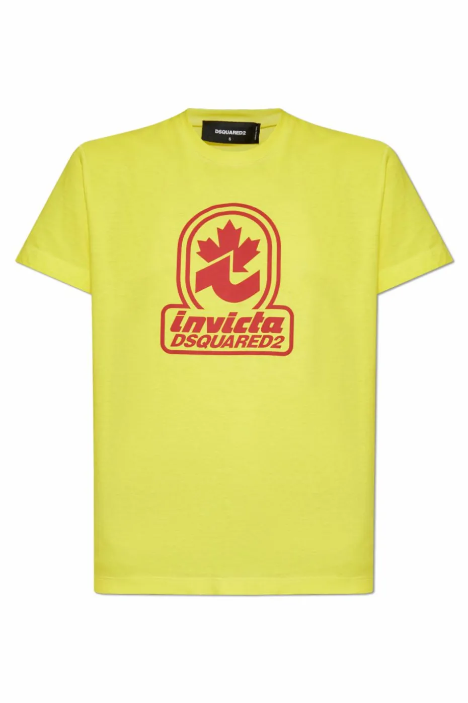 Dsquared2 YELLOW T-shirt with print