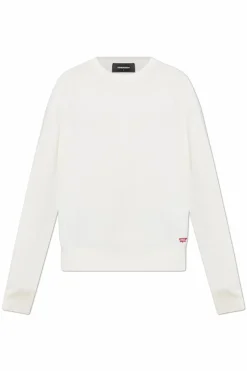 Dsquared2 YELLOW Wool Sweater