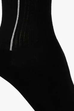 EA7 Emporio Armani BLACK Branded socks 2-pack