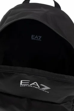 EA7 Emporio Armani BLACK Backpack with logo