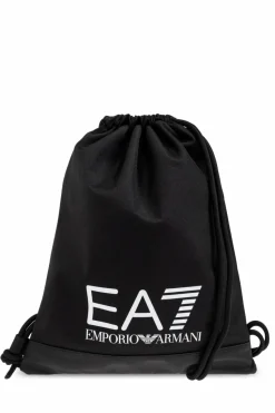 EA7 Emporio Armani BLACK Backpack with logo
