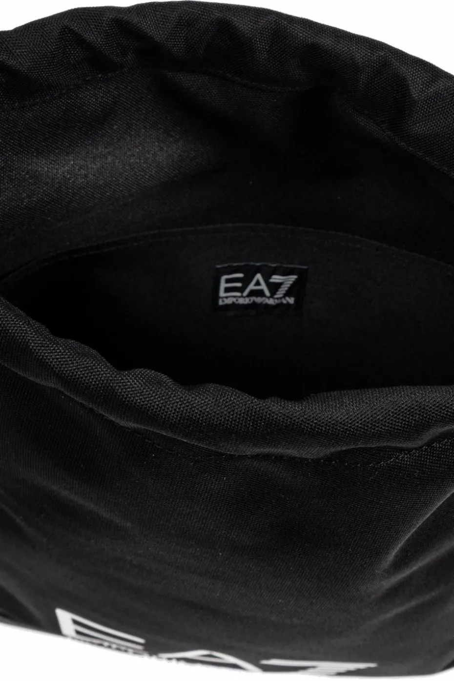 EA7 Emporio Armani BLACK Backpack with logo