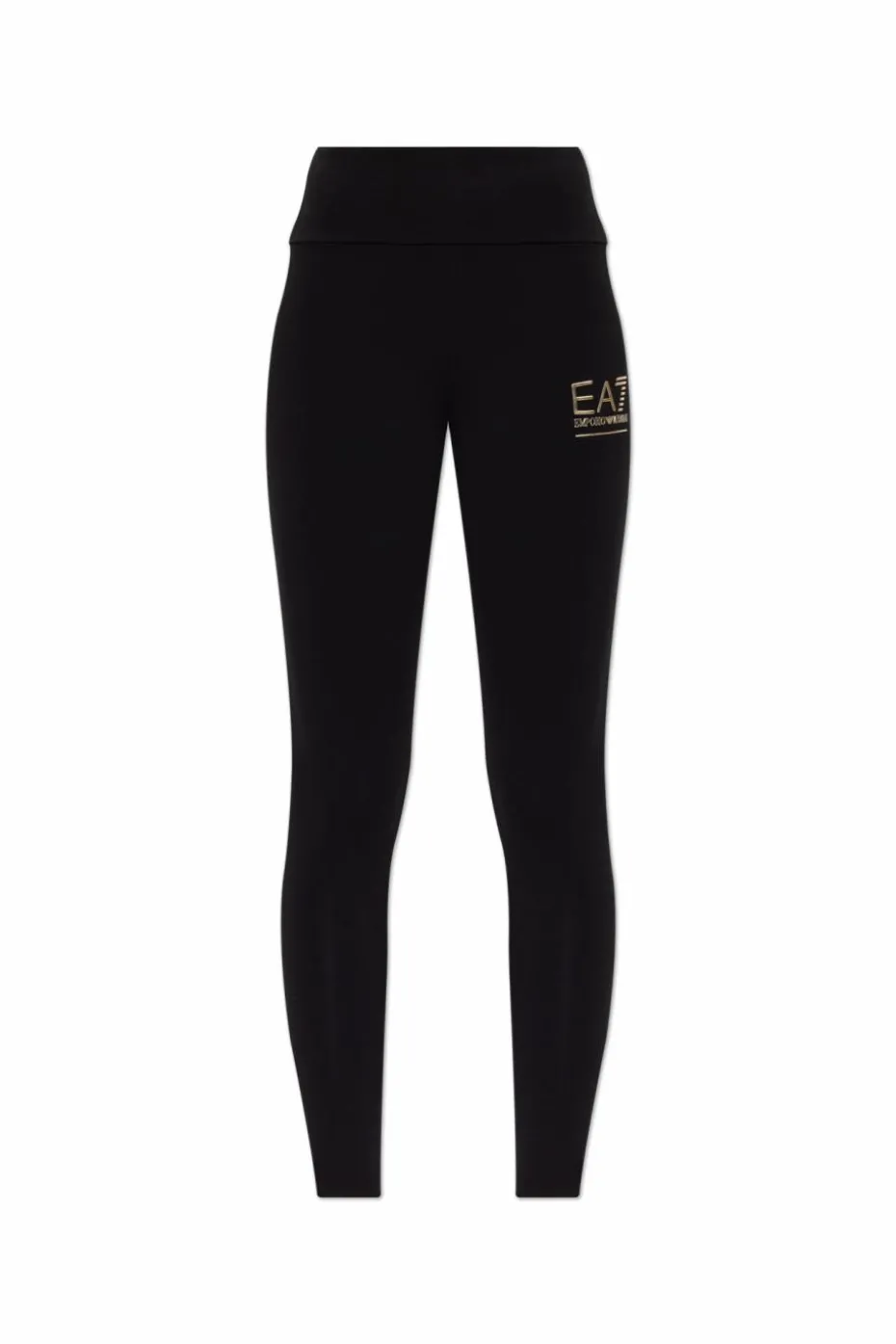 EA7 Emporio Armani BLACK Leggings from the 'Sustainability' collection