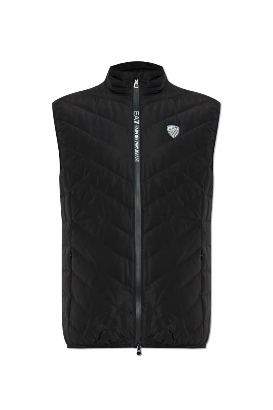 EA7 Emporio Armani BLACK Quilted vest