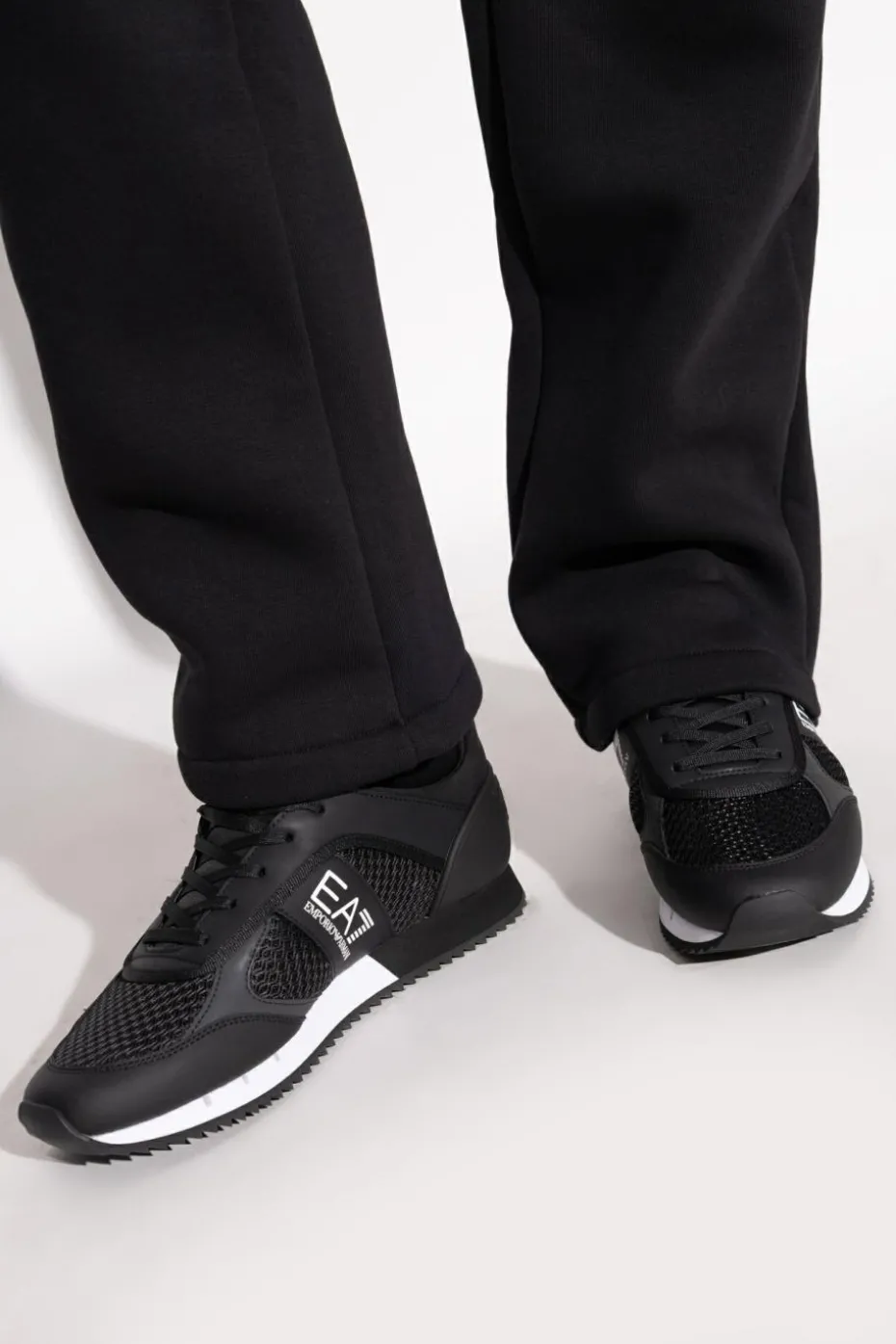 EA7 Emporio Armani BLACK Sports shoes with logo