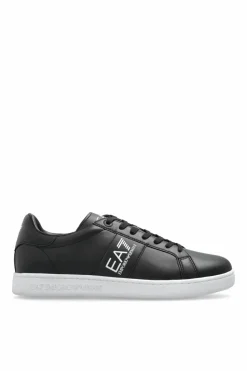 EA7 Emporio Armani BLACK Sports shoes with logo