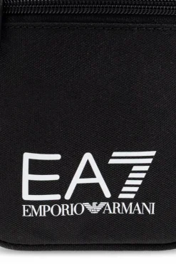 EA7 Emporio Armani BLACK Shoulder bag with logo