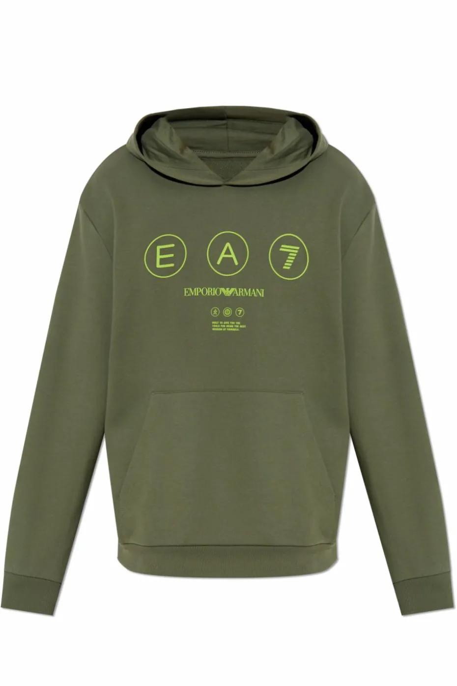EA7 Emporio Armani GREEN Hoodie