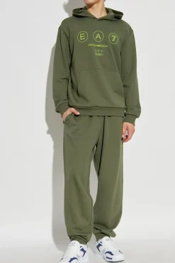 EA7 Emporio Armani GREEN Hoodie