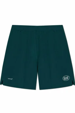 EA7 Emporio Armani GREEN Logo shorts