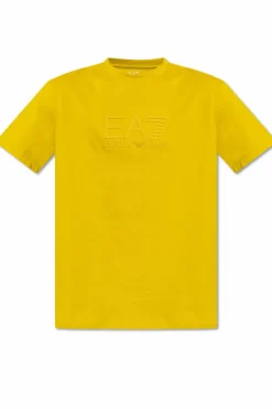 EA7 Emporio Armani GREEN T-shirt from the Sustainability collection