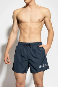 EA7 Emporio Armani NAVY BLUE Swim shorts