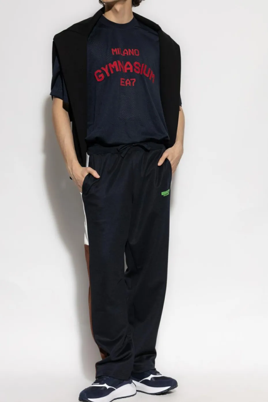 EA7 Emporio Armani NAVY BLUE Sweatpants
