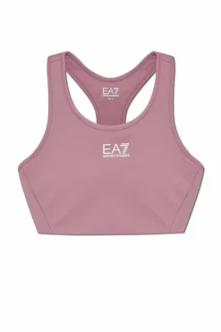EA7 Emporio Armani PINK Short training top