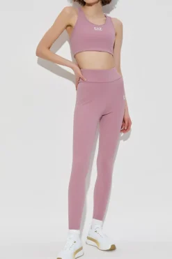 EA7 Emporio Armani PINK Short training top