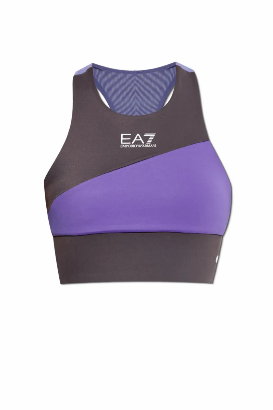 EA7 Emporio Armani PURPLE Short training top