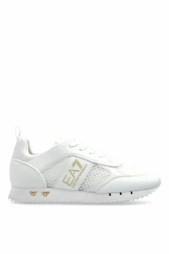 EA7 Emporio Armani WHITE Sports shoes with logo